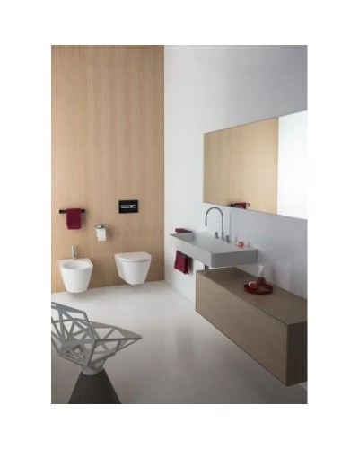 Комплект подвесной унитаз Laufen Kartell by Laufen 8.2033.6.000.000.1 + 8.9133.1.000.000.1 + система инсталляции TECE 9300302 + 9240401