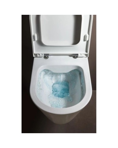 Комплект подвесной унитаз Laufen Kartell by Laufen 8.2033.6.000.000.1 + 8.9133.1.000.000.1 + система инсталляции TECE 9300302 + 9240401