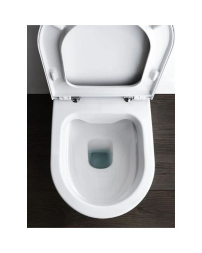 Комплект подвесной унитаз Laufen Kartell by Laufen 8.2033.6.000.000.1 + 8.9133.1.000.000.1 + система инсталляции TECE 9300302 + 9240401