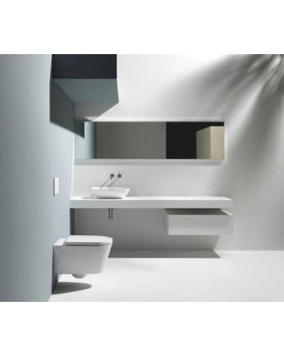 Комплект подвесной унитаз Laufen Kartell by Laufen 8.2033.6.000.000.1 + 8.9133.1.000.000.1 + система инсталляции TECE 9300302 + 9240401