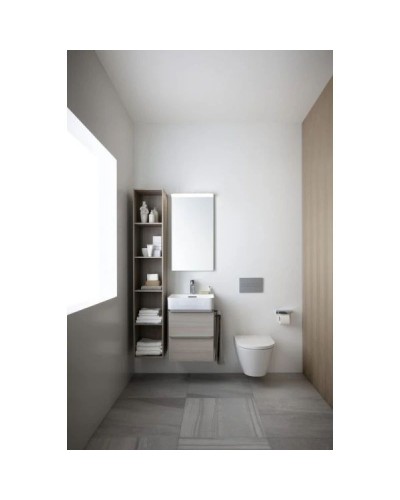 Комплект подвесной унитаз Laufen Kartell by Laufen 8.2033.6.000.000.1 + 8.9133.1.000.000.1 + система инсталляции TECE 9300302 + 9240401