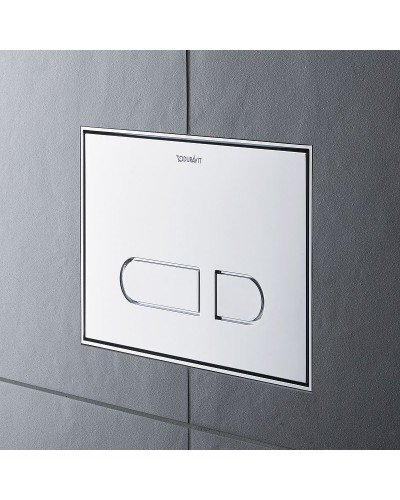 Комплект унитаза Duravit D-Neo с инсталляцией Set_D-Neo_хром с сиденьем Микролифт и клавишей смыва Хром