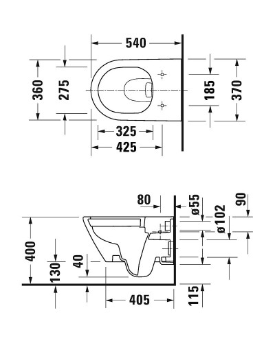 Комплект унитаза Duravit D-Neo с инсталляцией Set_D-Neo_хром с сиденьем Микролифт и клавишей смыва Хром