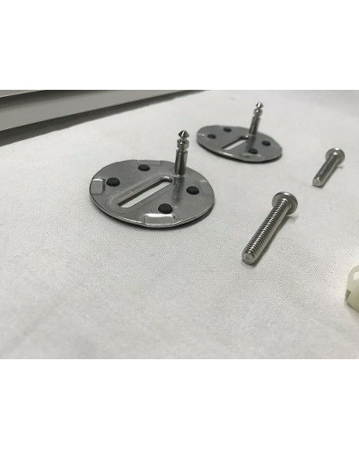 Комплект унитаза CeramaLux 2197 с инсталляцией Alcaplast Sadromodul AM101/1120-3:1 RU M71-0001 с сиденьем Микролифт и клавишей смыва Хром