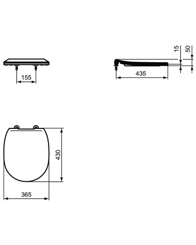 Комплект унитаза с инсталляцией Ideal Standard Connect Prosys R030701 с сиденьем Микролифт и клавишей смыва Хром