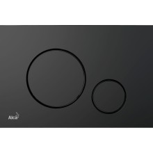 Комплект унитаза Creavit Free FE320-11CB00E-0000+KC0103.03.0000E с сиденьем Микролифт и инсталляцией Alcaplast Sadroмodul AM101/1120-0001+M678 с Черной матовой клавишей смыва