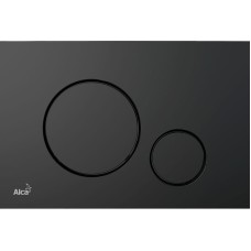 Комплект унитаза Creavit Perla TP320-11CB00E-0000+KC0703.01.0000E с сиденьем Микролифт и инсталляцией Alcaplast Sadroмodul AM101/1120-0001+M678 с Черной матовой клавишей смыва