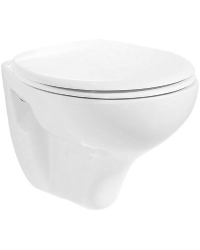 Комплект унитаза Creavit Perla TP320-11CB00E-0000+KC0703.01.0000E с сиденьем Микролифт и инсталляцией Alcaplast Sadroмodul AM101/1120-0001+M578 с Черной матовой клавишей смыва