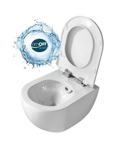 Комплект унитаза Creavit Free FE322-11CB00E-0000+KC0103.03.0000E с сиденьем Микролифт и инсталляцией Alcaplast Sadroмodul AM101/1120-0001+M570 с Белой клавишей смыва