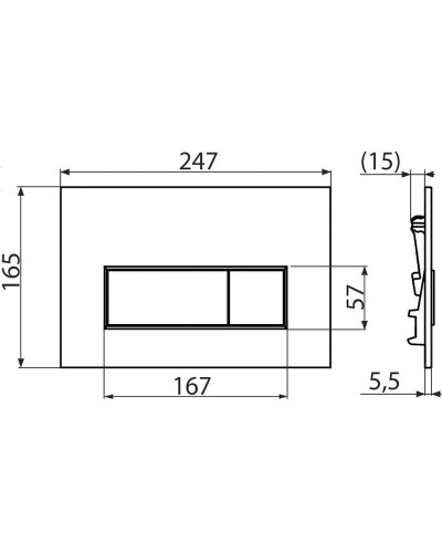 Комплект унитаза Creavit Free FE322-11CB00E-0000+KC0103.03.0000E с сиденьем Микролифт и инсталляцией Alcaplast Sadroмodul AM101/1120-0001+M570 с Белой клавишей смыва