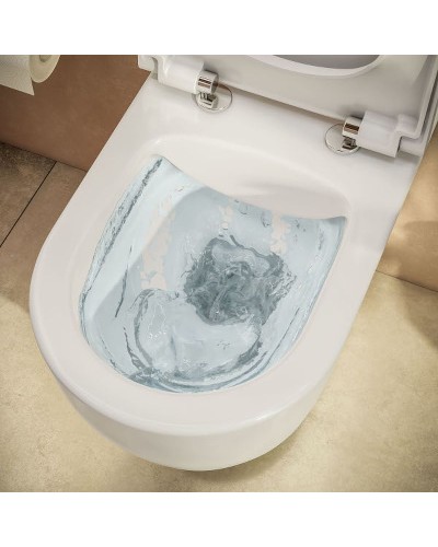 Комплект унитаза с инсталляцией Vitra S 40 9860B003-7200 с сиденьем Микролифт и клавишей смыва Хром глянцевый