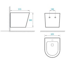 Комплект унитаза Koller Pool Orion OR-0515-RW с сиденьем Микролифт и инсталляцией WeltWasser WW Marberg 507 10000005949+10000005952 с клавишей смыва Хром глянцевый