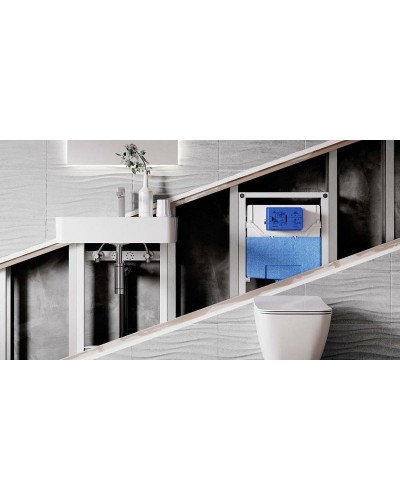 Комплект унитаза с инсталляцией Ideal Standard I.Life B I001401 с сиденьем Микролифт