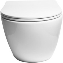 Комплект унитаза SantiLine SL-5005 с инсталляцией Koller Pool DUNE1200SL+Neon с сиденьем Микролифт и клавишей смыва Хром