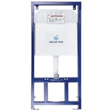 Комплект унитаза SantiLine SL-5005 с инсталляцией Koller Pool DUNE1200SL+Neon с сиденьем Микролифт и клавишей смыва Хром