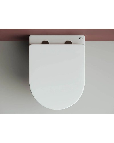 Комплект унитаза Ceramica Nova Forma CN3009 с сиденьем Микролифт и инсталляцией WeltWasser WW Marberg 507 10000005949+10000005953 с клавишей смыва Хром глянцевый