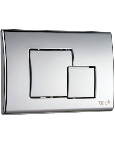 Комплект унитаза Ceramica Nova Forma CN3009 с сиденьем Микролифт и инсталляцией WeltWasser WW Marberg 507 10000005949+10000005953 с клавишей смыва Хром глянцевый