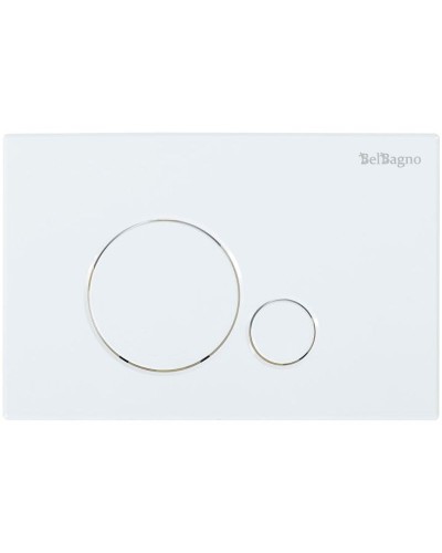 Комплект унитаза с инсталляцией BelBagno Sfera-R BB046CHR/BB2111SC/BB002-80/BB014-SR-BIANCO с сиденьем Микролифт и Белой клавишей смыва