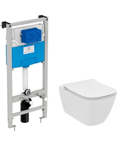 Комплект унитаза с инсталляцией Ideal Standard I.Life B I500301 с сиденьем Микролифт
