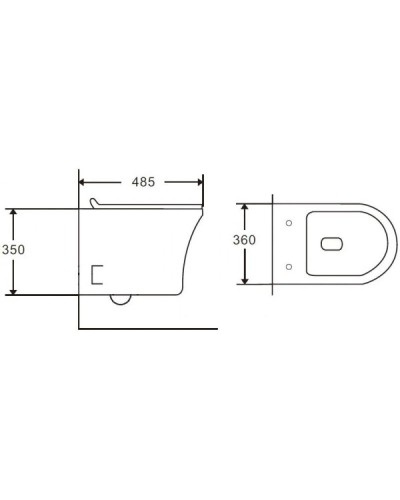Комплект подвесной унитаз Orange C01-100W + система инсталляции Jacob Delafon E5504-NF + E4326-CP
