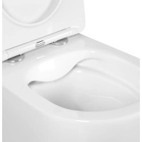 Комплект унитаза Aquatek Европа AQ1900-00 с инсталляцией Cersanit Black 35 S-IN-BLACK-Cg-w с сиденьем Микролифт и клавишей смыва Хром