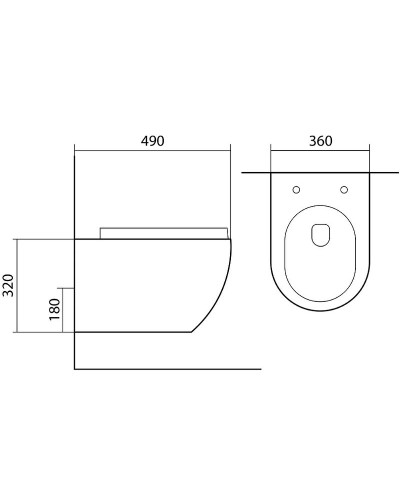 Комплект унитаза Aquatek Европа AQ1900-00 с инсталляцией Cersanit Black 35 S-IN-BLACK-Cg-w с сиденьем Микролифт и клавишей смыва Хром