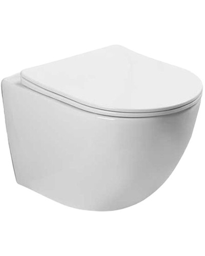 Комплект унитаза Vincea Globo VT1-14S с инсталляцией Cersanit Black 35 S-IN-BLACK-Cg-w с сиденьем Микролифт и клавишей смыва Хром