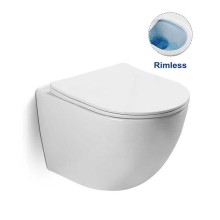 Комплект унитаза Vincea Globo VT1-14S с инсталляцией Cersanit Black 35 S-IN-BLACK-Cg-w с сиденьем Микролифт и клавишей смыва Хром