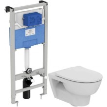 Комплект подвесной унитаз T365701 + система инсталляции R020467 Ideal Standard Prosys Esedra T365701PE15