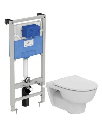 Комплект подвесной унитаз T365701 + система инсталляции R020467 Ideal Standard Prosys Esedra T365701PE15