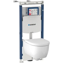 Комплект подвесной унитаз 204060000 + 574130000 + система инсталляции 111.362.00.5 Geberit iCon 500.362.00.I