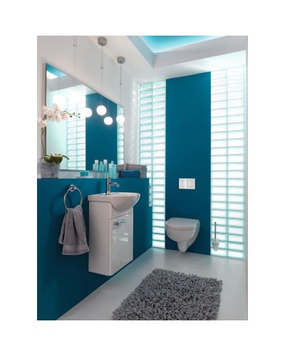 Комплект подвесной унитаз 203050000 + 573025000 + система инсталляции 458.124.21.1 Geberit Renova 500.124.21.R