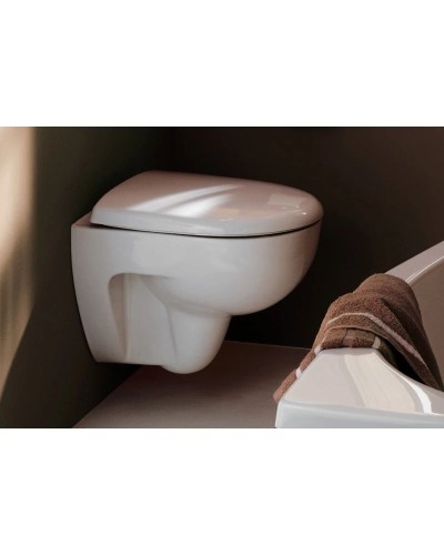 Комплект подвесной унитаз 203050000 + 573025000 + система инсталляции 458.124.21.1 Geberit Renova 500.124.21.R