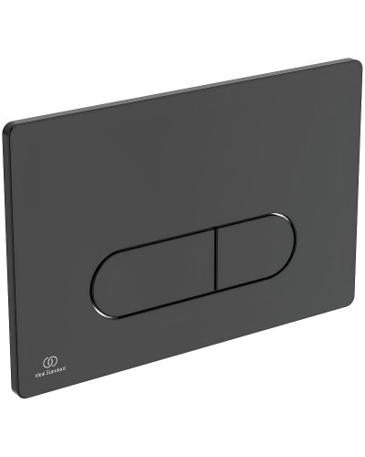 Комплект унитаза с инсталляцией Ideal Standard Tesi Rimless TT00003/115A6 с сиденьем Микролифт и Черной матовой клавишей смыва