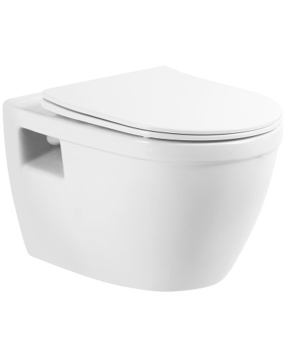 Комплект унитаза с инсталляцией BelBagno Loto BB070CHR/SC/BB002-80/BB005-PR-CHROME с сиденьем Микролифт и клавишей смыва Хром глянцевый