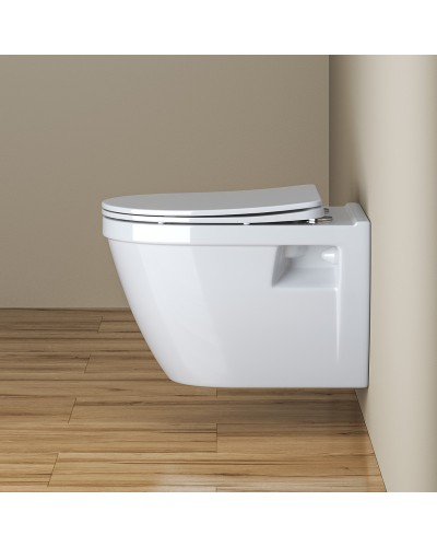 Комплект унитаза с инсталляцией BelBagno Loto BB070CHR/SC/BB002-80/BB005-PR-CHROME с сиденьем Микролифт и клавишей смыва Хром глянцевый