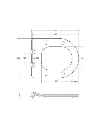 Комплект унитаза с инсталляцией BelBagno Loto BB070CHR/SC/BB002-80/BB005-PR-CHROME с сиденьем Микролифт и клавишей смыва Хром глянцевый
