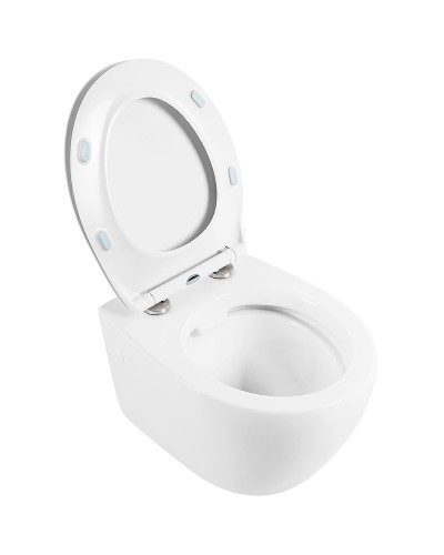 Комплект унитаза с инсталляцией BelBagno Prospero BB507B/BB2020SC/BB002-80/BB005-PR-CHROME с сиденьем Микролифт и клавишей смыва Хром глянцевый