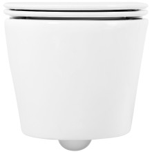 Комплект унитаза с инсталляцией BelBagno Tre BB8001CHR/SC/BB002-80/BB005-PR-CHROME с сиденьем Микролифт и клавишей смыва Хром глянцевый