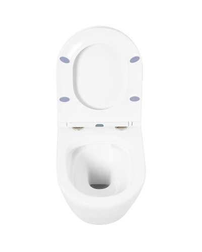 Комплект унитаза с инсталляцией BelBagno Tre BB8001CHR/SC/BB002-80/BB005-PR-CHROME с сиденьем Микролифт и клавишей смыва Хром глянцевый