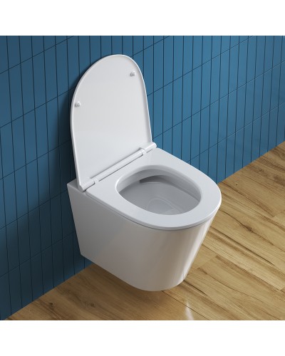 Комплект унитаза с инсталляцией BelBagno Tre BB8001CHR/SC/BB002-80/BB014-SR-BIANCO с сиденьем Микролифт и Белой клавишей смыва