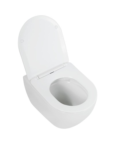 Комплект унитаза Cezares Stylus-Tor CZR-6601-TH-TOR/CZR2316SC с инсталляцией BelBagno BB002-80/BB005-PR-CHROME с сиденьем Микролифт и клавишей смыва Хром глянцевый