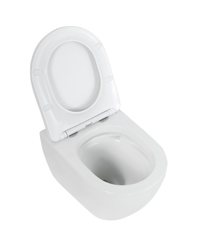 Комплект унитаза Cezares Stylus-Tor CZR-6601-TH-TOR/CZR2316SC с инсталляцией BelBagno BB002-80/BB005-PR-CHROME с сиденьем Микролифт и клавишей смыва Хром глянцевый