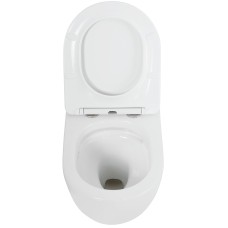 Комплект унитаза Cezares Stylus-Tor CZR-6601-TH-TOR/CZR2316SC с инсталляцией BelBagno BB002-80/BB005-PR-CHROME с сиденьем Микролифт и клавишей смыва Хром глянцевый