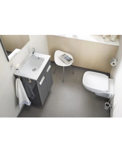 Комплект подвесной унитаз Roca Debba 346997000 + ZRU9302826 + система инсталляции Villeroy & Boch 92246100 + 92249061