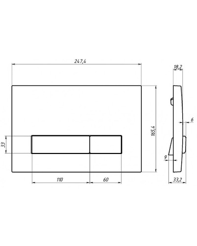 Комплект унитаза BelBagno Uno BB3105CHR/SC с инсталляцией Berges Atom 410 040340 с сиденьем Микролифт и Черной матовой клавишей смыва