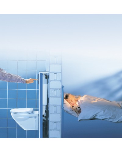 Комплект унитаза BelBagno Uno BB3105CHR/SC с инсталляцией Grohe Rapid SL 38811KF0 с сиденьем Микролифт и Черной матовой клавишей смыва