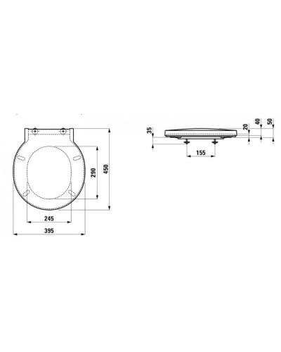 Комплект подвесной унитаз Laufen Val 8.2028.1.000.000.1 + 8.9428.1.000.000.1 + система инсталляции Jacob Delafon E5504-NF + E4326-00