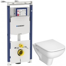 Комплект подвесной унитаз Vitra S20 5507B003-0101 + 77-003-009 + система инсталляции Geberit 111.362.00.5