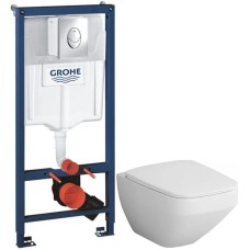 Комплект подвесной унитаз Am.Pm Inspire 2.0 C50A1700SC + система инсталляции Grohe 38721001